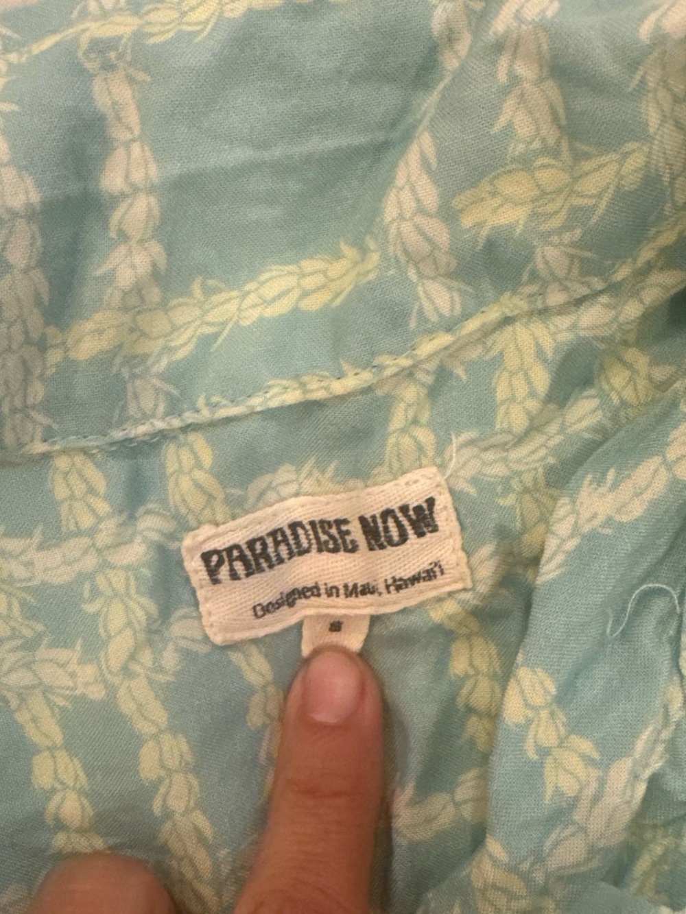 Paradise Now shirt dress size S - Picture 2 of 3